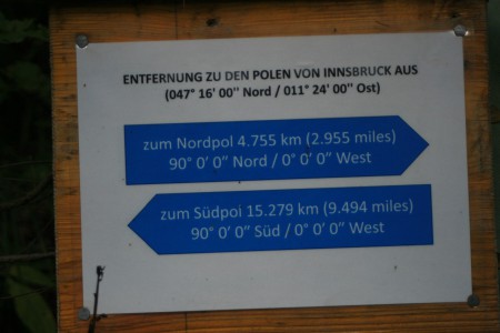 In einer halben Stunde sind wir da ;-)